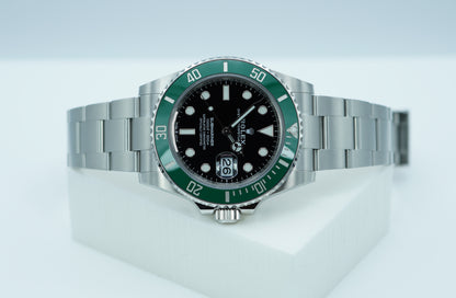Rolex 126610LV Submariner 41mm Viền Xanh MK1 Mặt Số Đen 2023