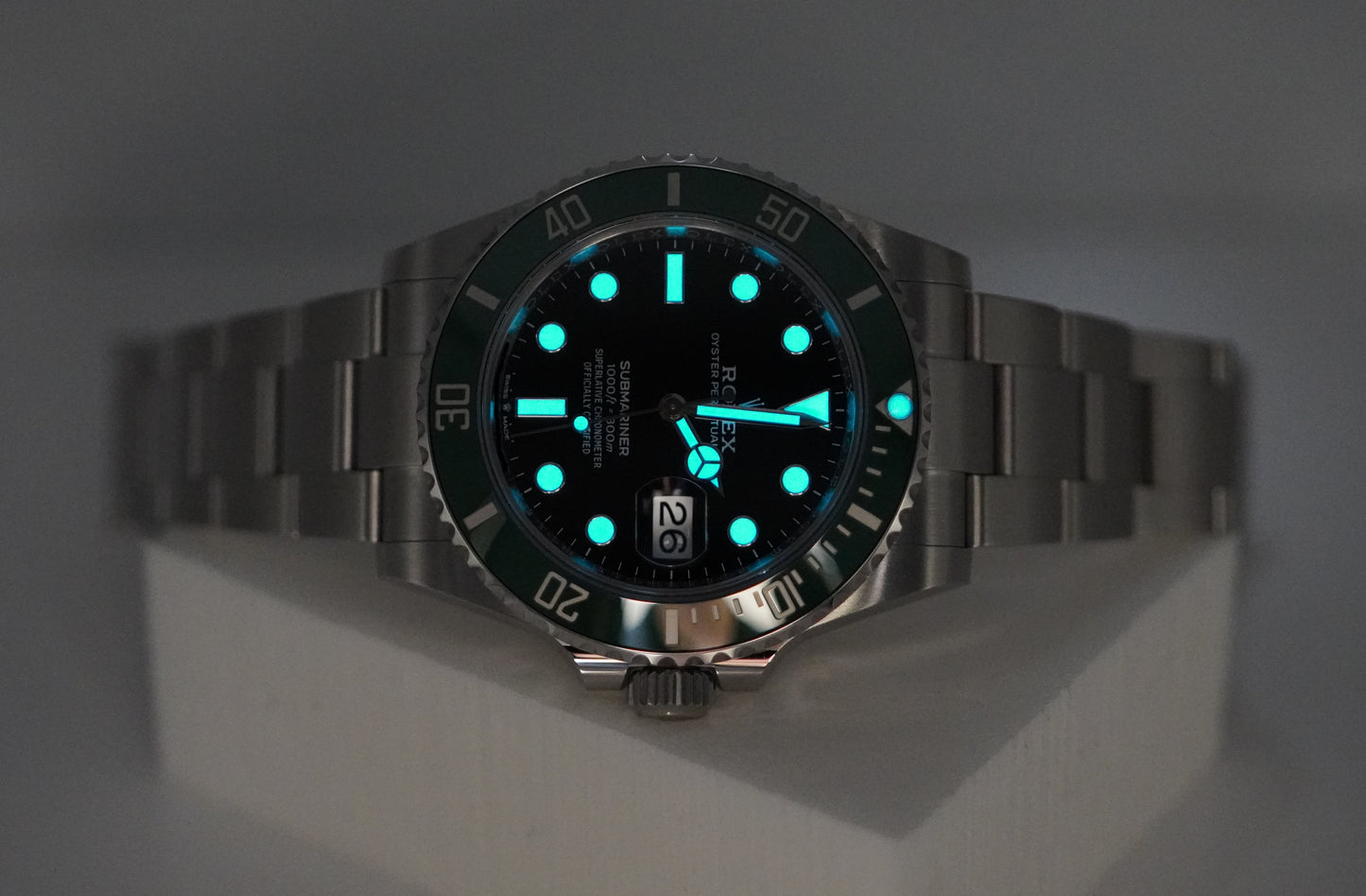 Rolex 126610LV Submariner 41mm Viền Xanh MK1 Mặt Số Đen 2023