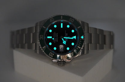 Rolex 126610LV Submariner 41mm Viền Xanh MK1 Mặt Số Đen 2023