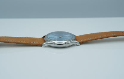 Laurent Ferrier Classic Micro-Rotor Mặt Số Xanh Băng 40mm 2024
