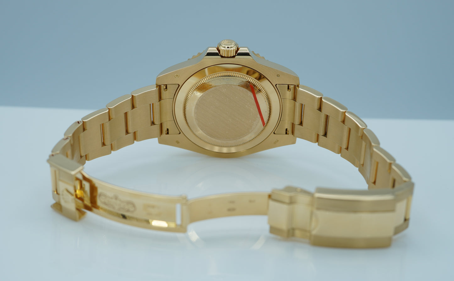Rolex 116718LN GMT Master 2 Vàng Vàng 18K Mặt Số Xanh Lá Đã Được Bảo Dưỡng Tại Rolex Service Center