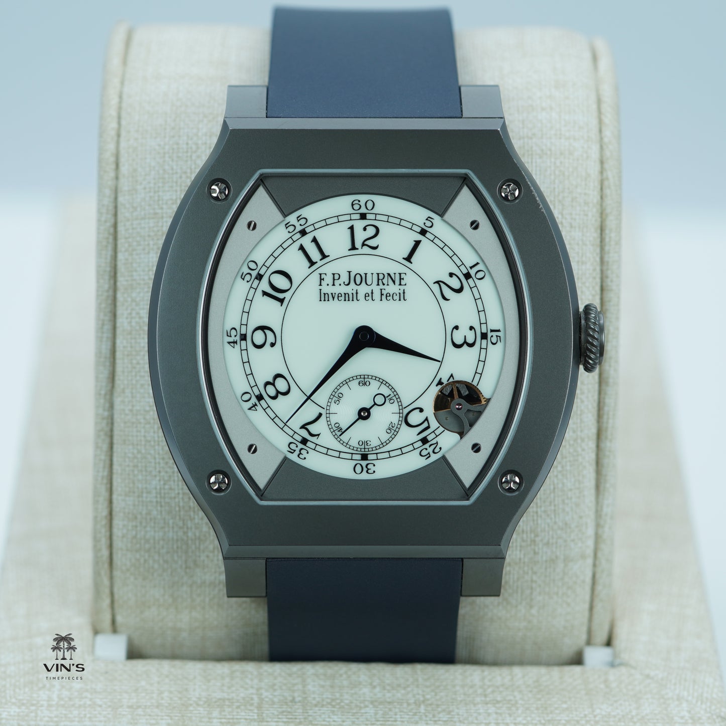F.P. Journe ELEGANTE 48 Titalyt Mặt Số Trắng 2020 (Đã Ngưng Sản Xuất)