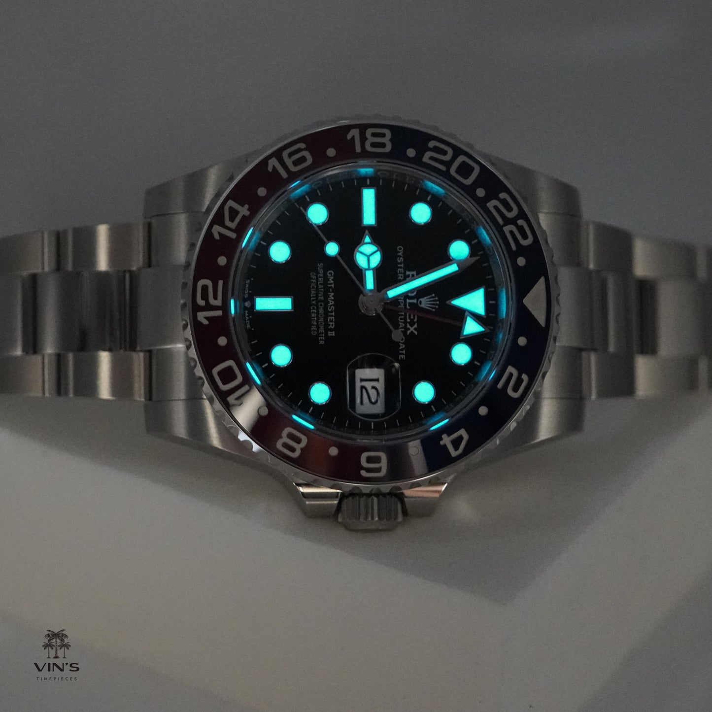 Rolex 126710BLRO Pepsi GMT Master II Vành Đỏ Xanh Oyster 2023