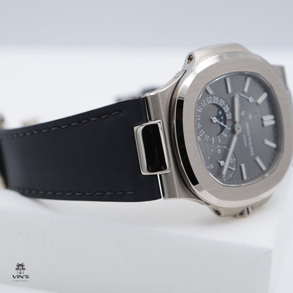 Patek Philippe 5712G Nautilus Moonphase Vàng Trắng Mặt Số Slate 2021
