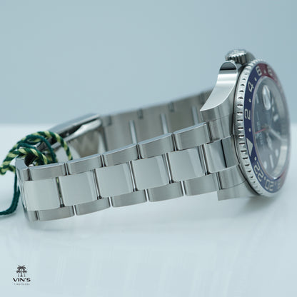 Rolex 126710BLRO Pepsi GMT Master II Vành Đỏ Xanh Oyster 2023
